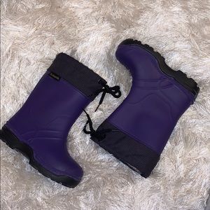 Kamik Waterproof Winter Boot Toddler Sz 11 Purple